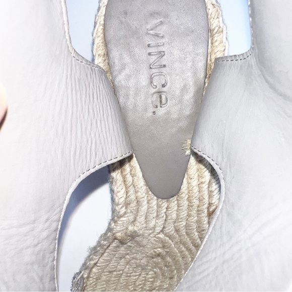 Vince‎ Sophia Snake Print Espadrille Wedge Sandals - Picture 8 of 8